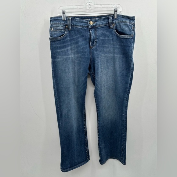 KUT FROM THE KLOTH Natalie high rise bootcut blue jean. 16S - Picture 3 of 14